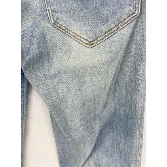 AllSaints Mast Skinny Jeans Women’s Blue Faded Low Rise Stretch Denim Casual 25W - Picture 8 of 13